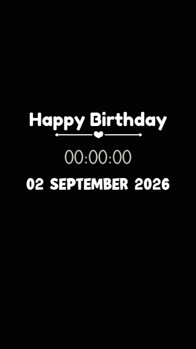 BDAY 02 SEPTEMBER 