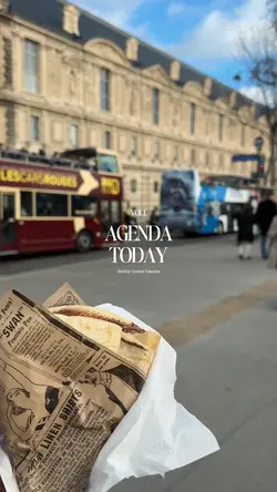 Agenda today 