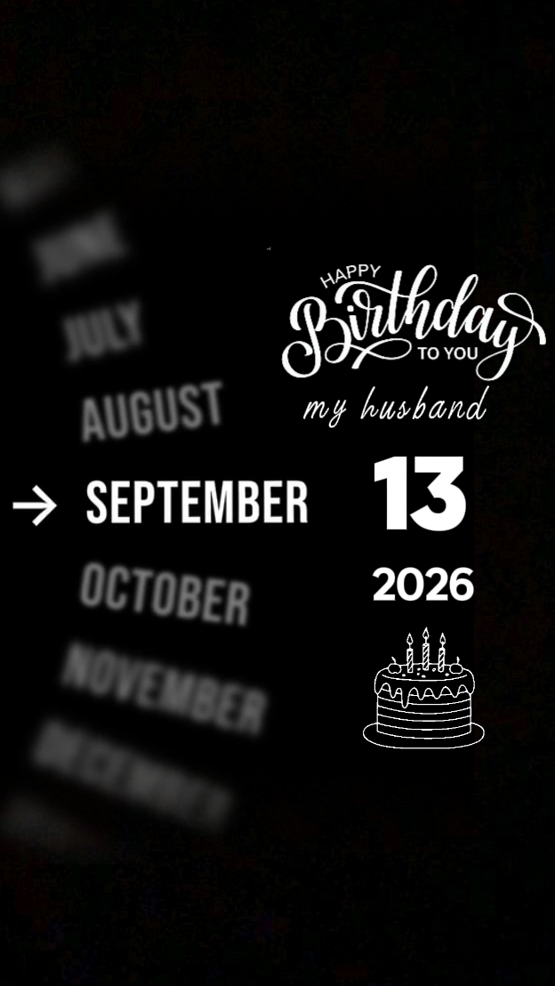 ANIVERSÁRIO MEU MARIDO