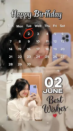 2 JUNE, HBD TO ME