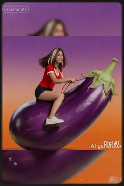 Flying eggplant 