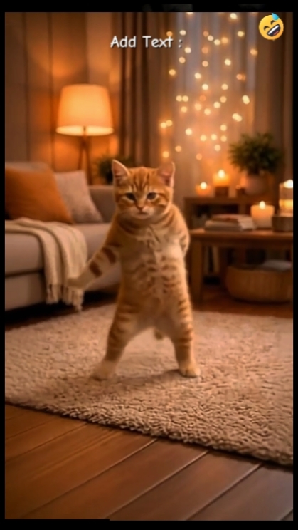 Gato De Baile Divertido 