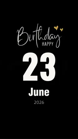 hbd 23 june 2026
