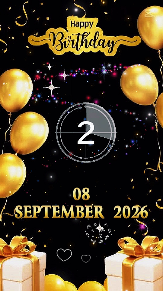 Anniversaire 8 septembre 2026