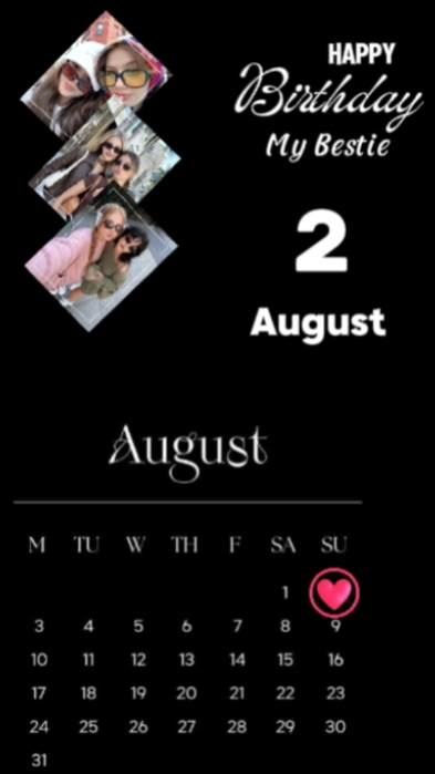 HBD bestie 2 août
