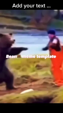 Bear 🐻 meme