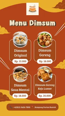 4 Menu Jualan