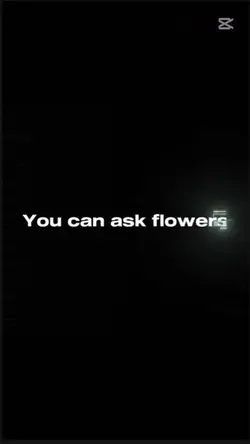 You can ask flowers/