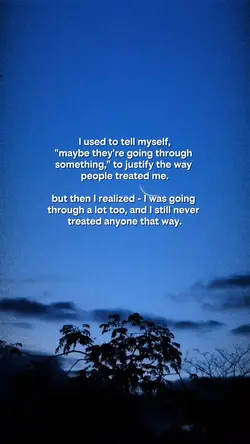 i used to tell