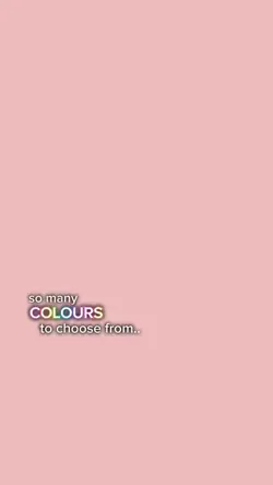 So many colours