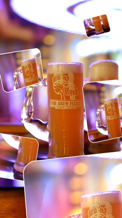 Plantilla de video de cerveza