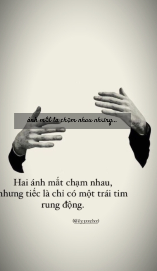 ánh mắt ta chạm nhau