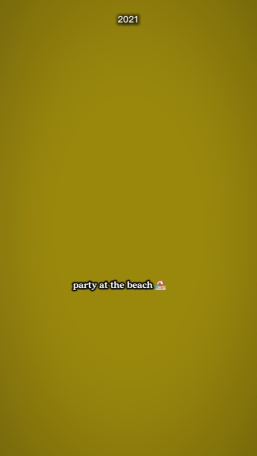party in the beach