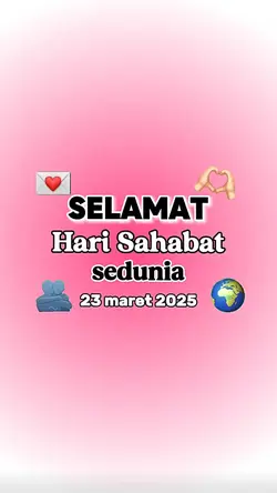 Hari sahabat sedunia