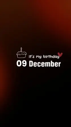 HBD 09 December