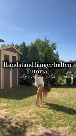 Handstand Tutorial 