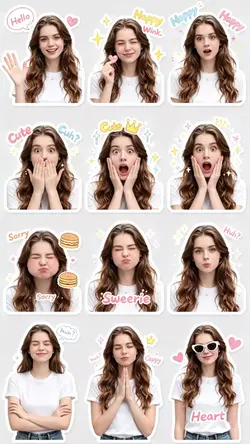 sticker cute 