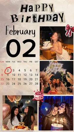 HBD 02 FEBRUARY 