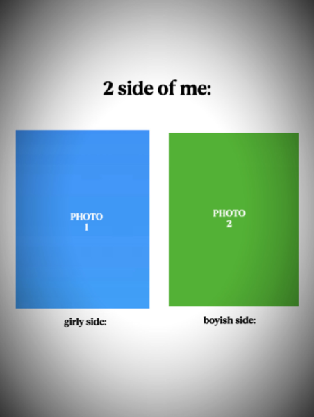 girly & boyish side