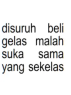 suka sama yg sekelas