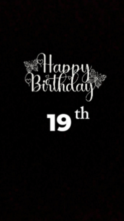 19th birthday