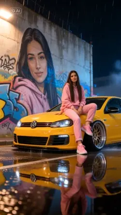 Fancy Car Graffiti