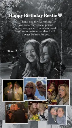 happy bday bestie