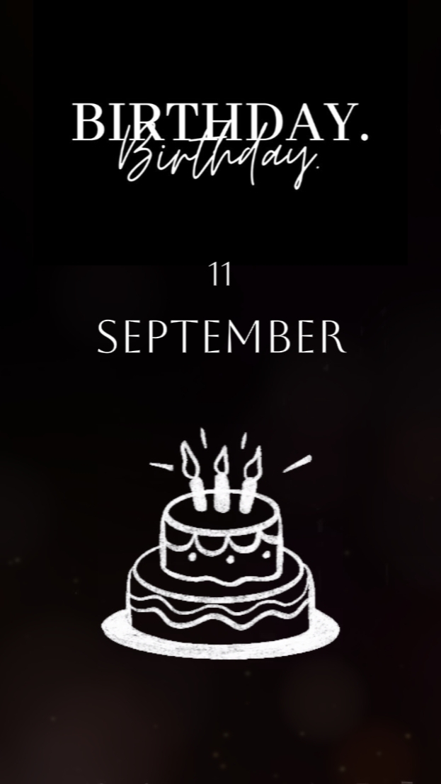 HBD 11 SEPT 2026