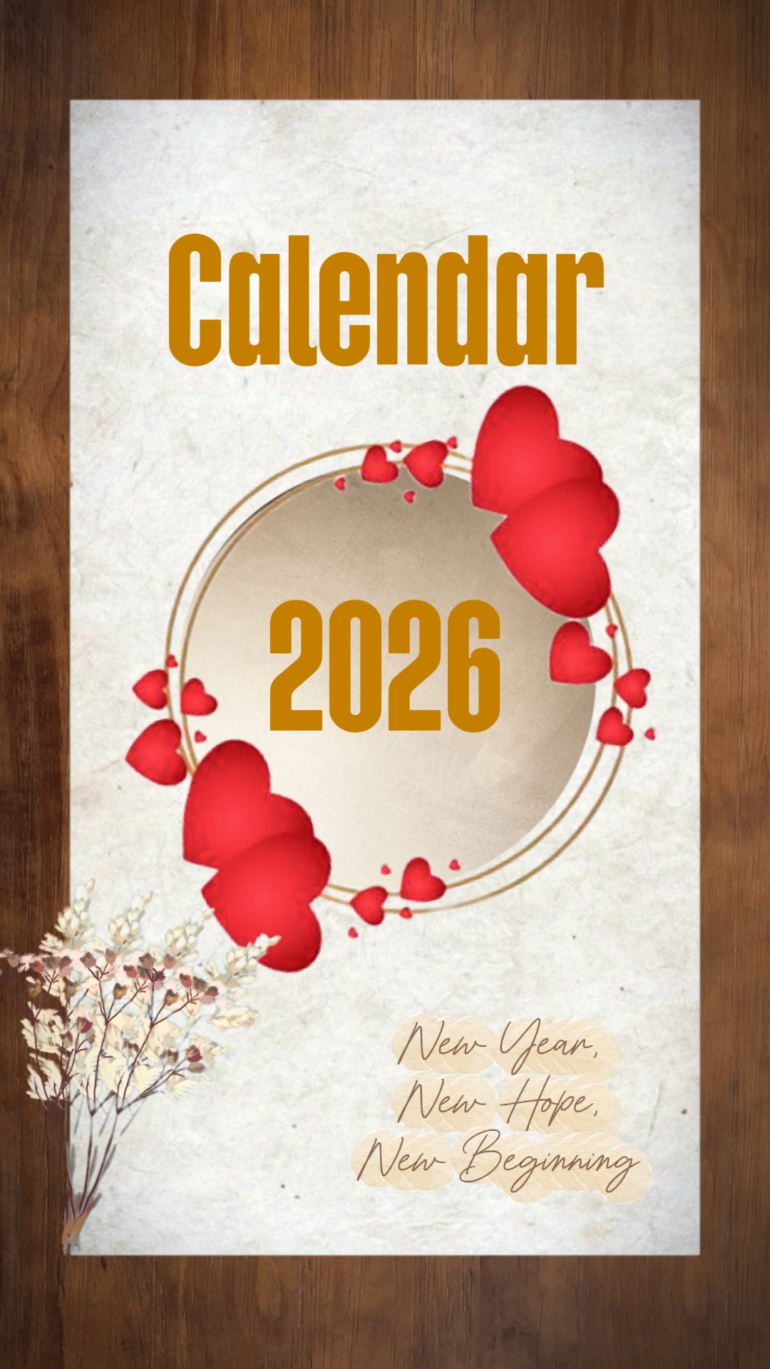 2026 Calendar 