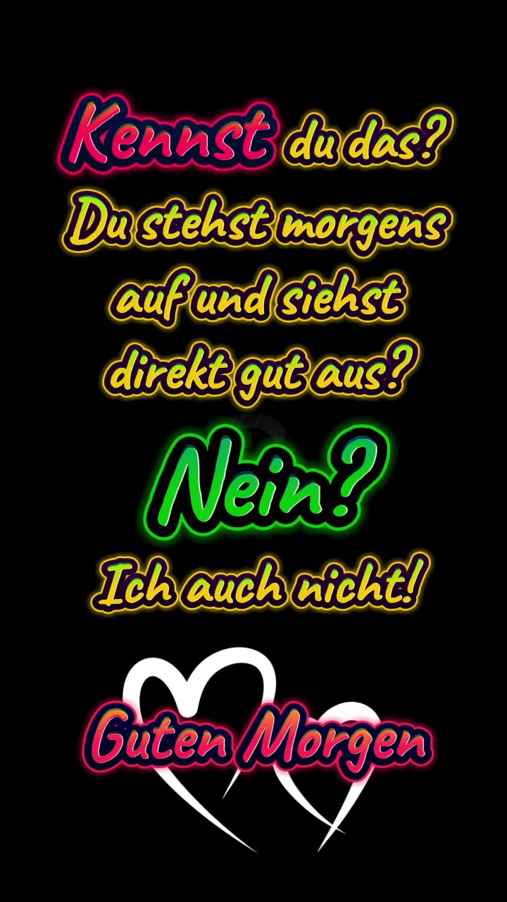 Guten Morgen