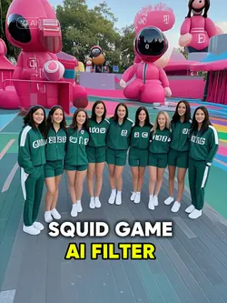 squid game ai filter