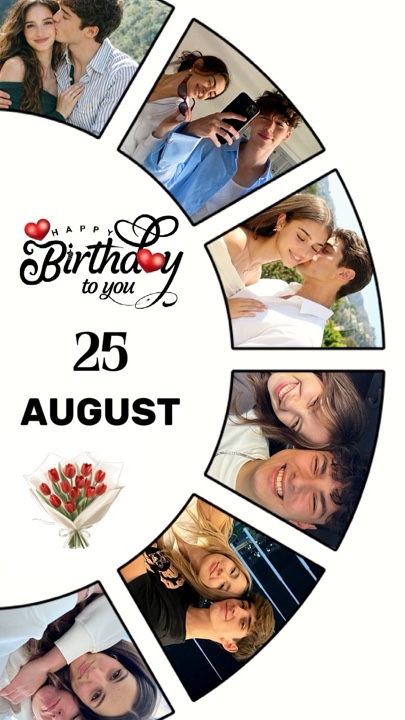 HBD LOVE 25 AUGUST 