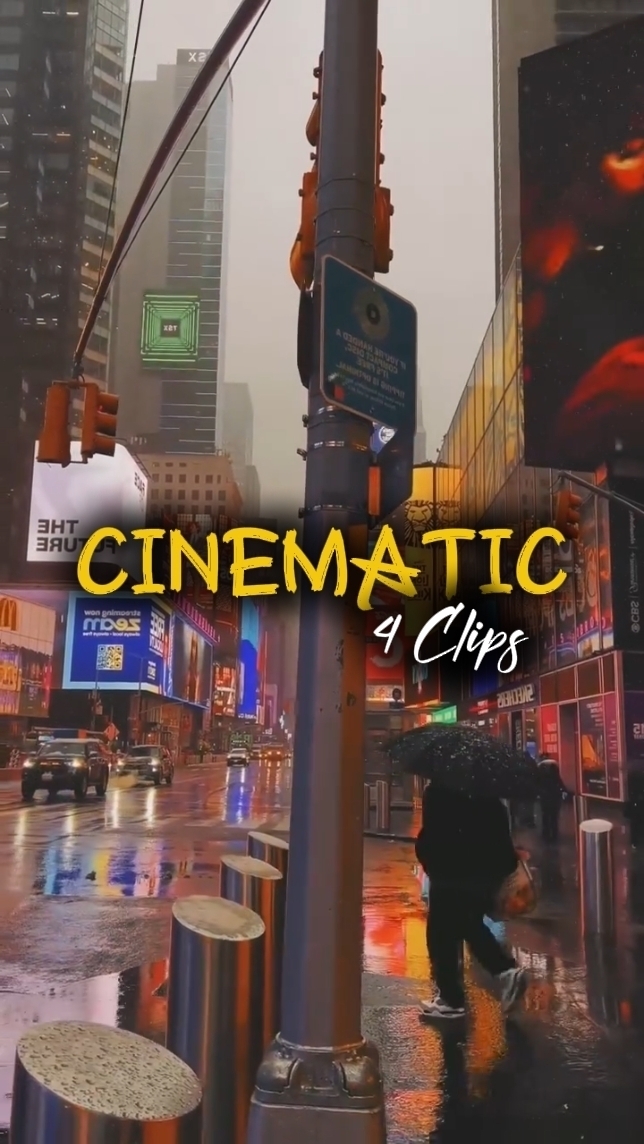 4 Clips Cinematic 