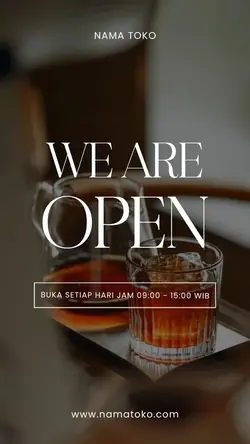 story : we are open