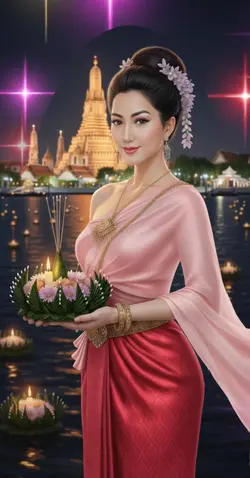 แม่แบบลอยกระทง