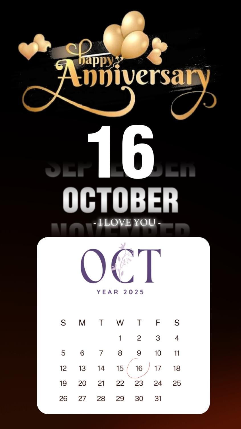 Anniv 16 October2025