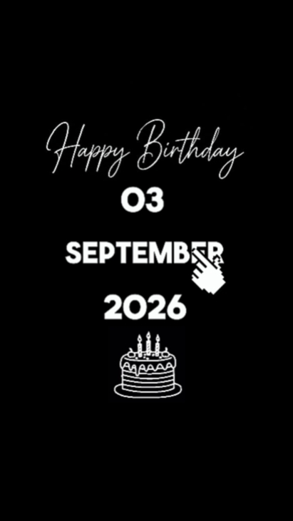 ULANG TAHUN 03 SEPTEMBE