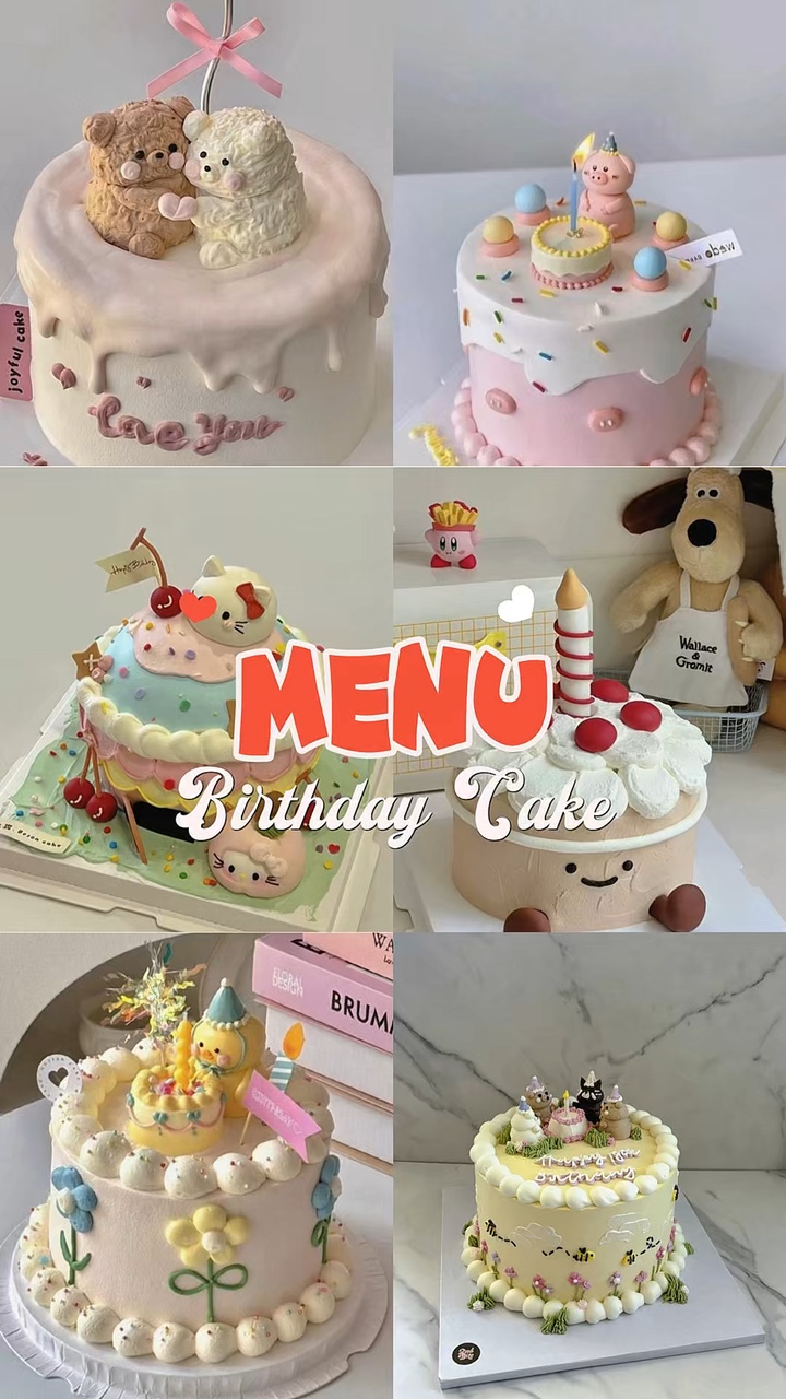 Bolo de Aniversário MENU