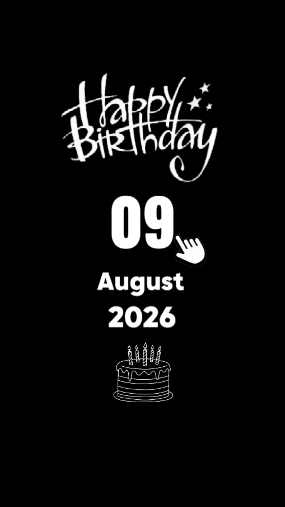 BDAY SON 9 AUGUST