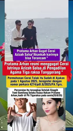 Pratama Arhan cerai 