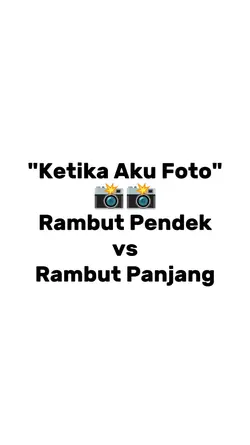 Rambut pendek x pnjg