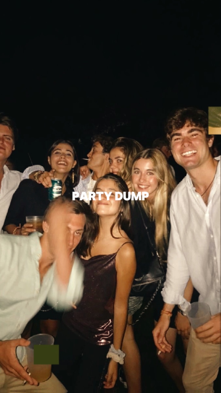 Volcado de fiesta
