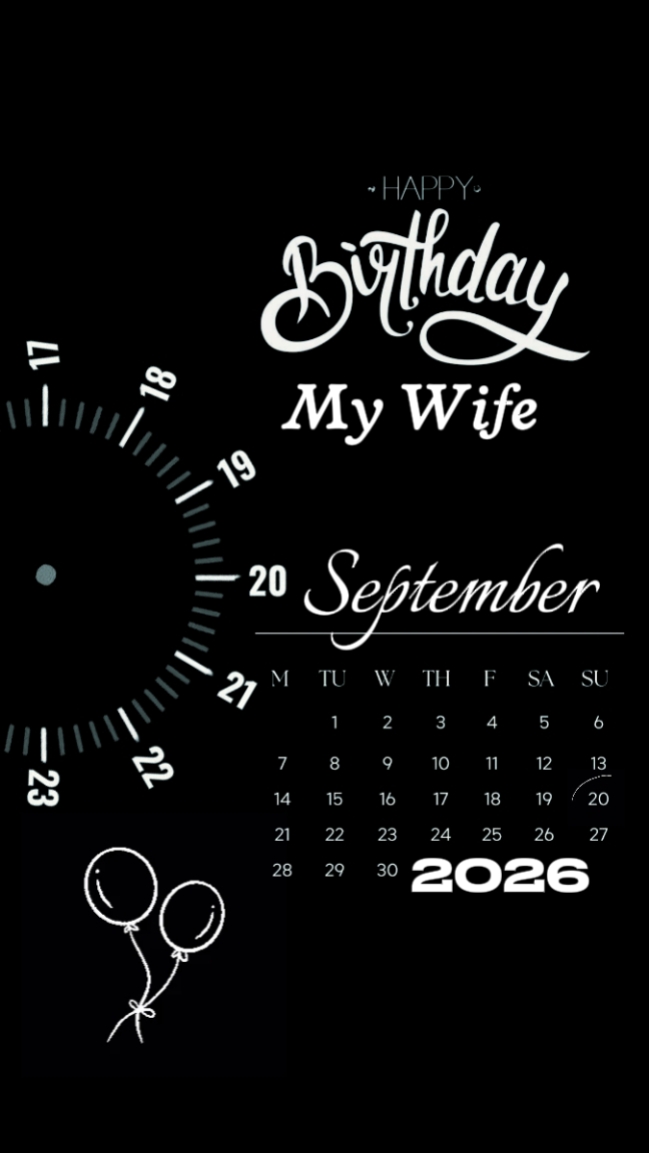 hbd wife 20 septembe
