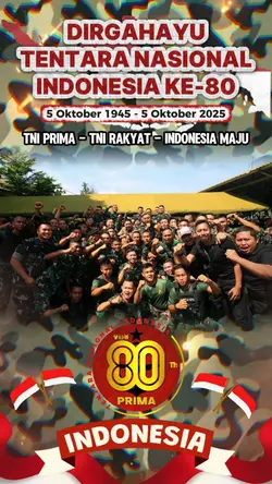 HUT TNI 80