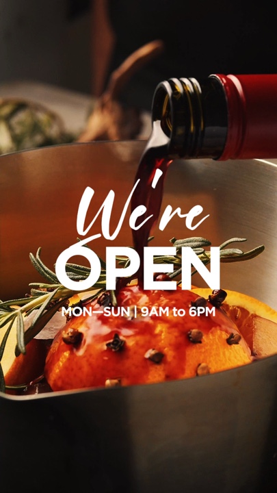 We Are Open