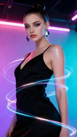 Neon photoshoot AI 
