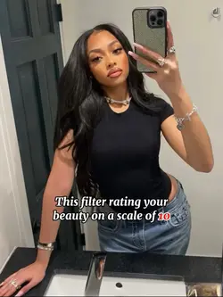 Beauty rating filter