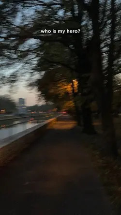 My hero?