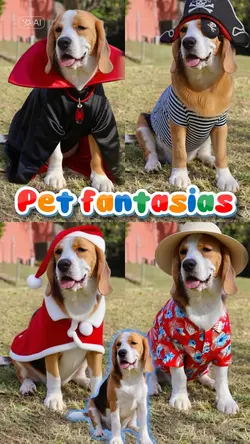 Pet com Fantasia