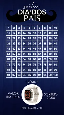 RIFA DO DIA DOS PAIS